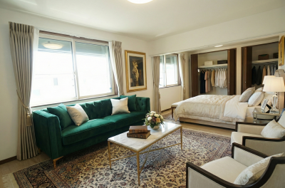 204_1LDK_家具配置イメージ_幅広のクローゼット