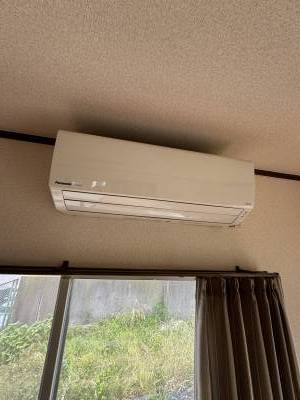エアコン完備です