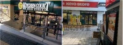 どちらの駅のKEIOSTORE