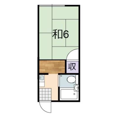 大阪府寝屋川市 【㊗️事務所使い問合せ急増㊗️】フリーレント１０５号室の間取り図