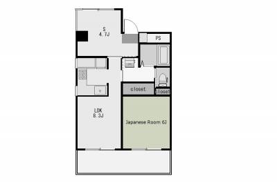 S部分の使い方で最高のお部屋にできると思います。