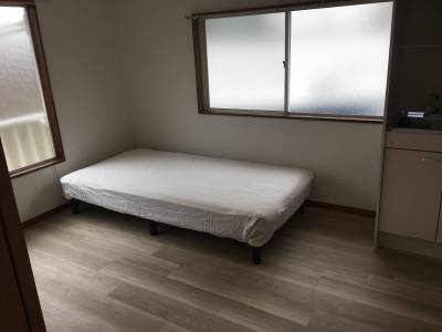 ベッドがついています