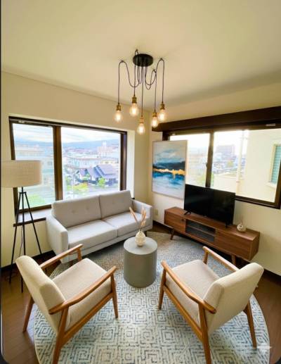 2面窓で日当たり良好