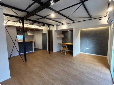 テレビスペースとワークスペースを利用できます