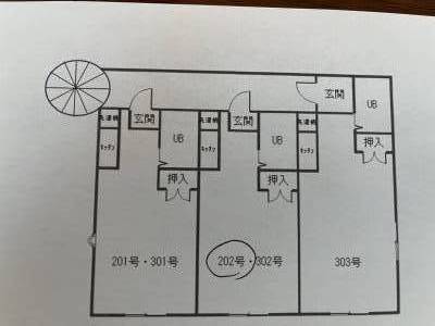 ピースフルハウスⅠ202号室（大阪府堺市中区）の間取り図