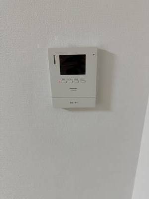 モニター付きインターホンです。