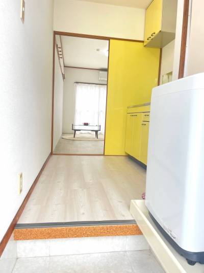 室内洗濯機置き場あり。