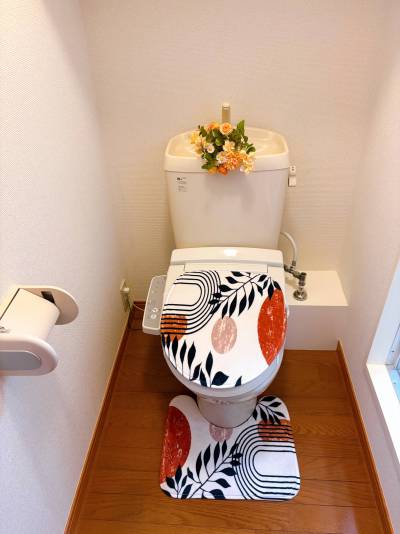 ウォッシュレット付きで便利・清潔！