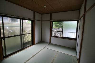 部屋（北側）。
