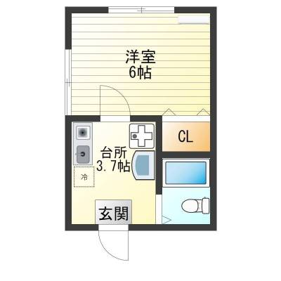 独立性の高い２面の角部屋です