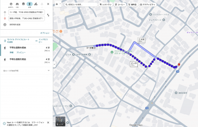 「渡里小学校前」バス停より徒歩4分