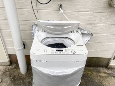 洗濯機付きだから、とても嬉しい！！