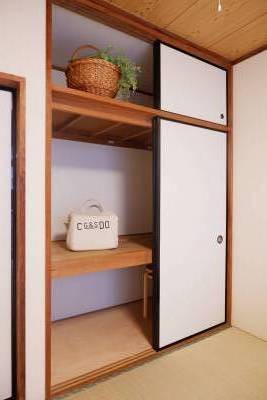 和室も収納たっぷりです♪