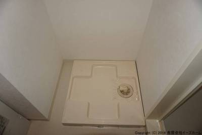 室内洗濯機置き場です。