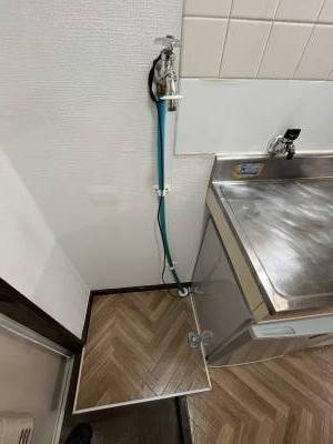 屋内洗濯機置き場