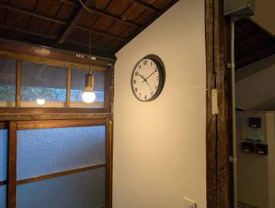 縁側の時計
