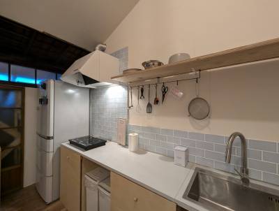 広々キッチン。料理好きな人が住んでます。