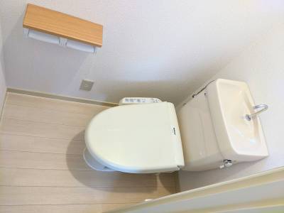 2階のトイレです