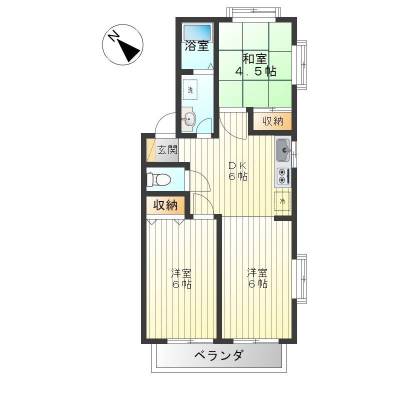 使いやすい間取りです