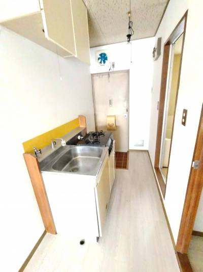 室内洗濯機置き場です