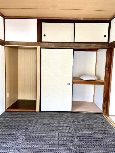 床の間と押し入れ