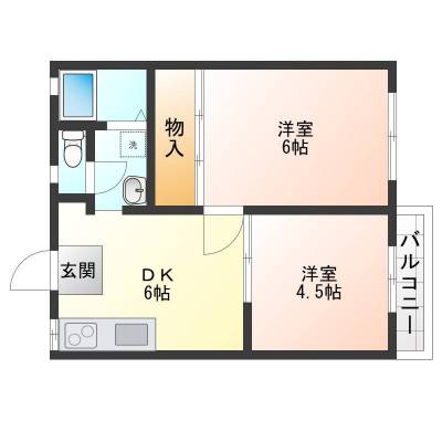 コンパクトで使いやすい間取り♪