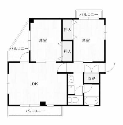 南向きで陽当たりの良いお部屋です。