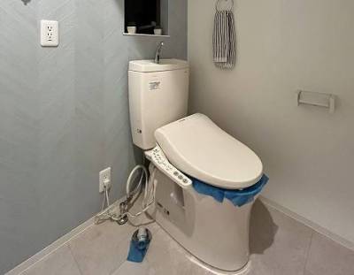 トイレ。温水洗浄便座付。