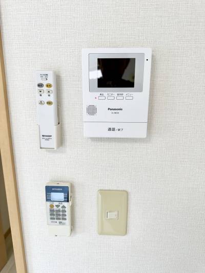 モニターホンなので安全性の面でも安心♪