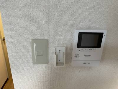 TV付きモニターホンでセキュリティばっちり
