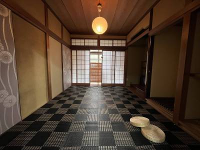 1階和室‼︎非常にモダンでお洒落な和室○縁側付き○