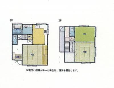 福岡県北九州市小倉北区 小倉北区下富野5丁目貸家の間取り図