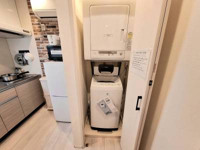 2階の洗濯機＆乾燥機は1台づつ