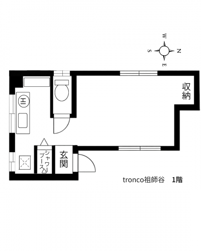 トイレ、洗濯機、キッチン、居室に窓があります！