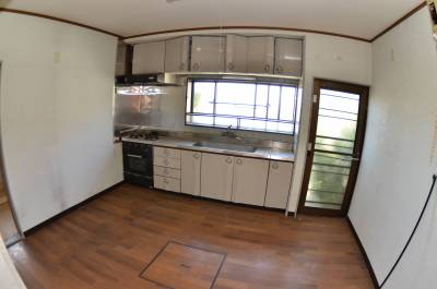 旧宅キッチン。