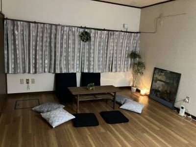 夜のLDKイメージ（家具家電付きではありません）