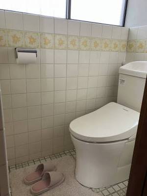 トイレも新品♪もちろん温水洗浄機能付きです！