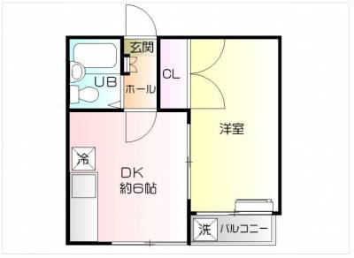 神奈川県横浜市戸塚区 レジデンス東戸塚203の間取り図