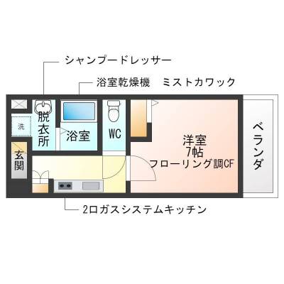 南向き、洋室は四角に近く。エレベータ有、ですが２階なら階段も