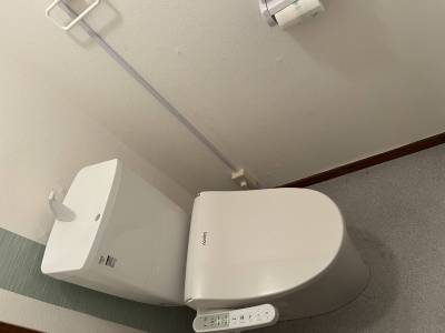 トイレも新しくしました。