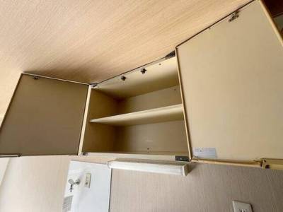 キッチン上に収納ございます！