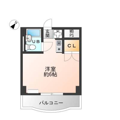 埼玉県朝霞市 セイコーガーデン朝霞606の間取り図