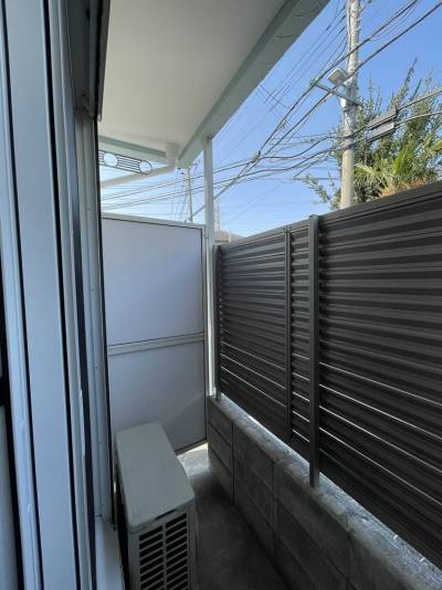 ベランダから見た風景