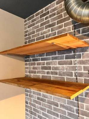 棚は可動式です