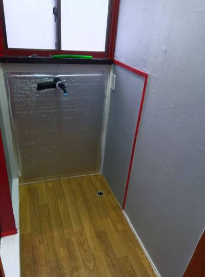 脱衣所、屋内洗濯機置き場