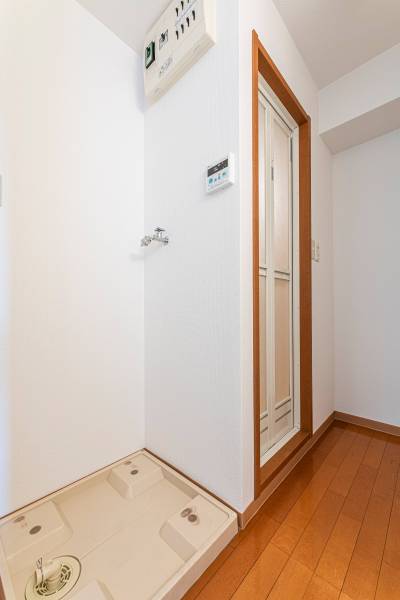 室内に洗濯機置けます