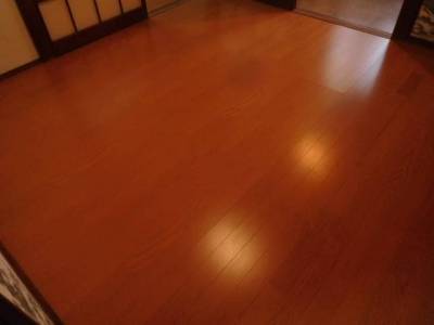 4,5畳の和室をフローリングに
リホーム。