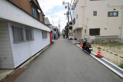 閑静な住宅街。