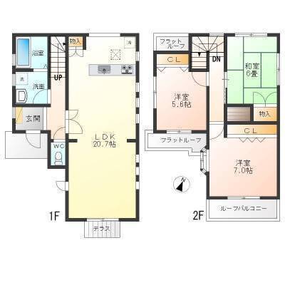 大規模開発現場のため街並み綺麗です