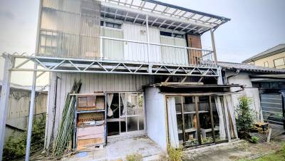 庭側から
